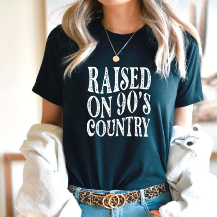 Raised on 90's Country T - Shirt - Small Town Styles