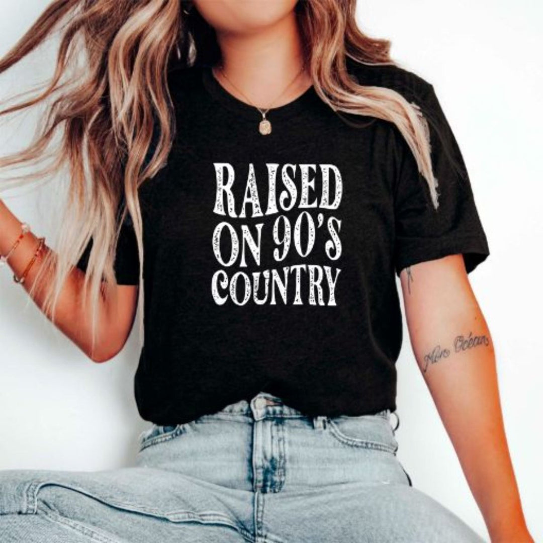 Raised on 90's Country T - Shirt - Small Town Styles