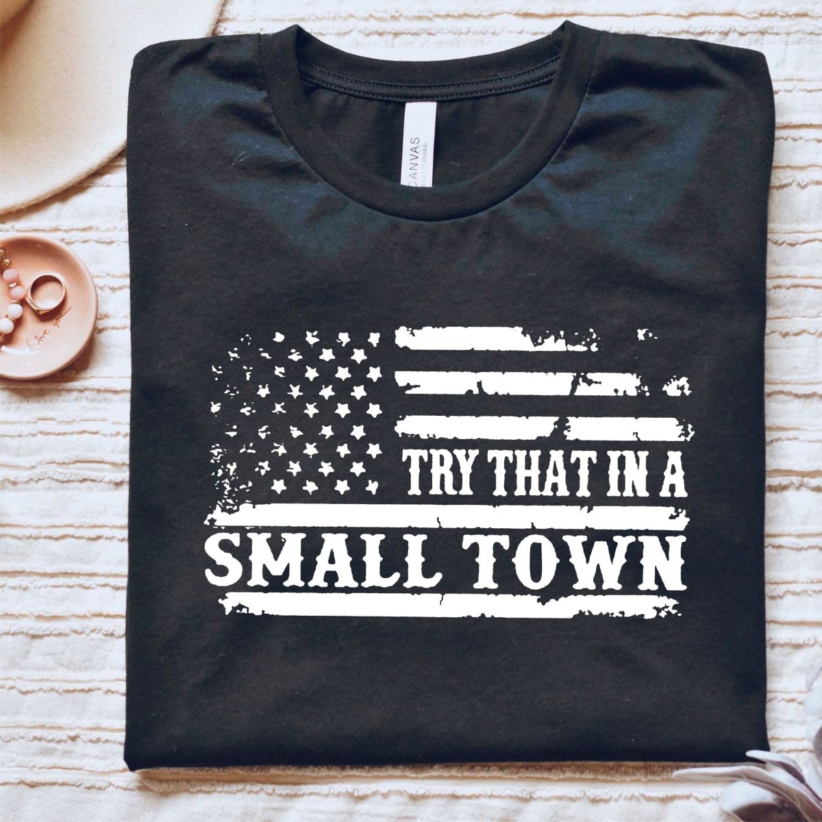 Small Town Flag T-Shirt – Small Town Styles