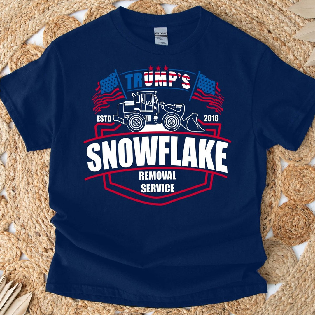 Snowflake Removal T - Shirt - Small Town Styles